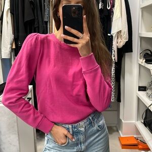 Nation hot pink sweatshirt